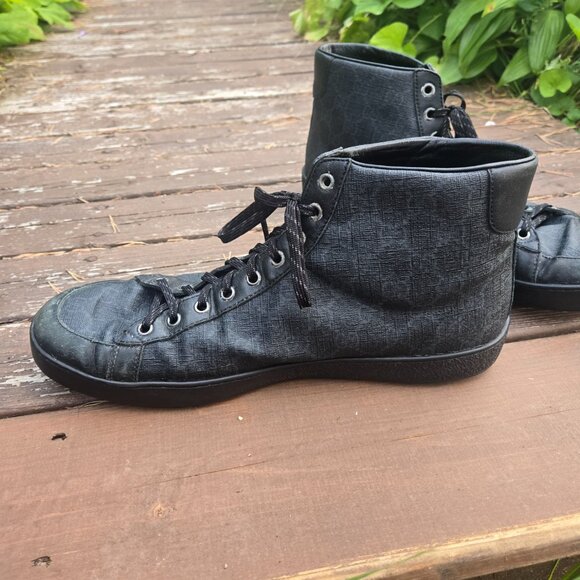 Gucci Brooklyn GG Hightop Mens Shoes - Picture 5 of 8